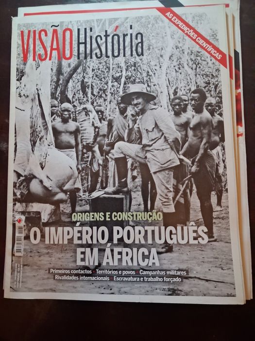 Lote 6 revistas Visão História