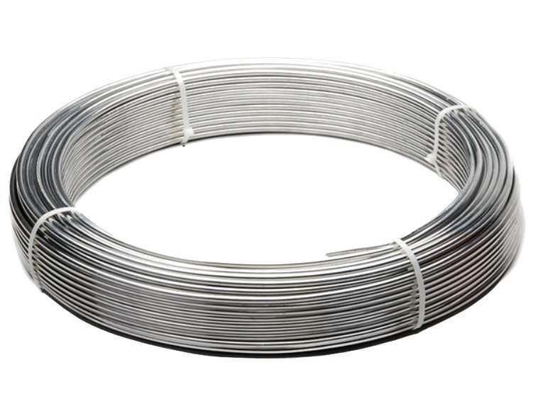Drut odgromowy aluminiowy Fi8mm - krążek 20kg (148mb)