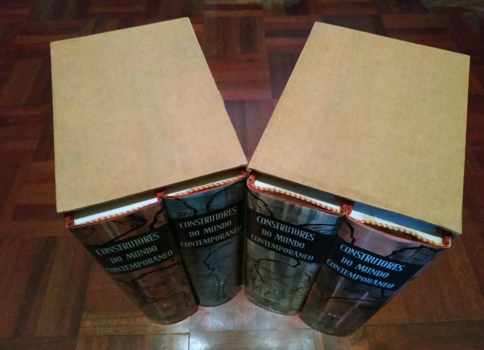 Construtores do Mundo Contemporaneo - 4 Volumes edição: Lello Editores
