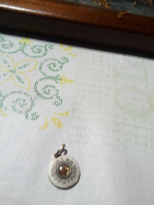 Pendente para fio da nossa senhora de Fátima ,antigo