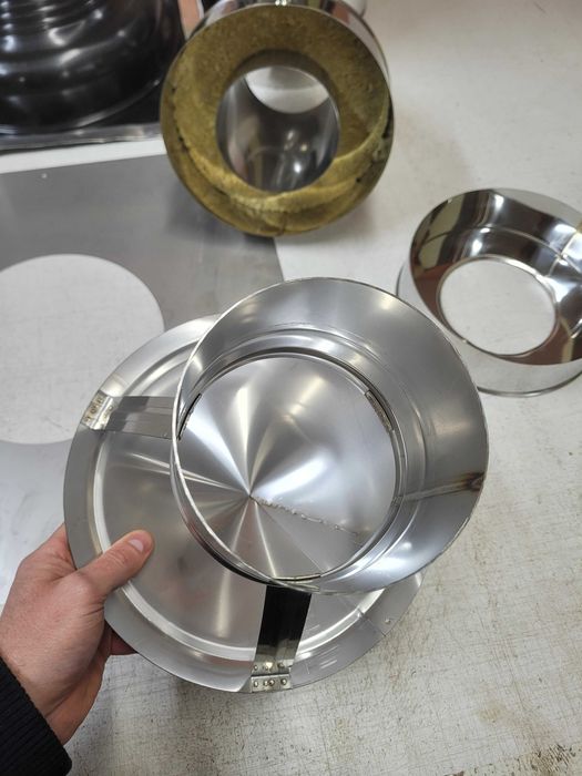 Komin do sauny 1mm gr. !!! 120/220mm do każdego pieca. Harvia itp.