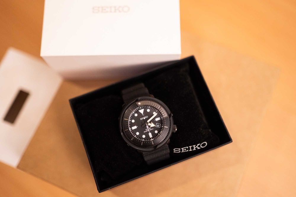 Seiko Prospex SNE567 Solar LImited Edition Black