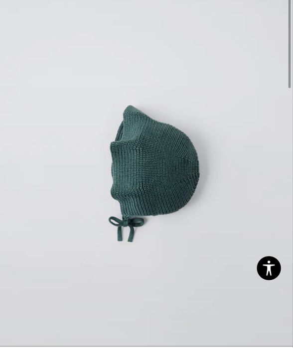 Шапка zara р.6-12 місяців