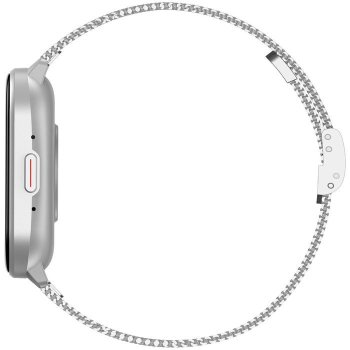 Smartwatch Gravity Srebrny Pasek + Bransoleta GT43-2