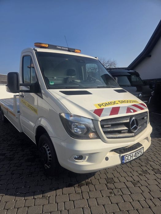 Mercedes-Benz SPRINTER  Pomoc Drogowa, Przewóz Pojazdów, Laweta