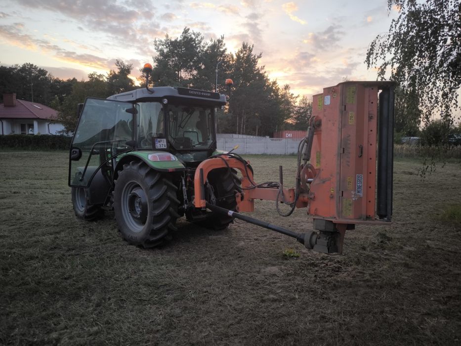 Koszenie nieużytków, trawy, zarośli, mulczer, rębak