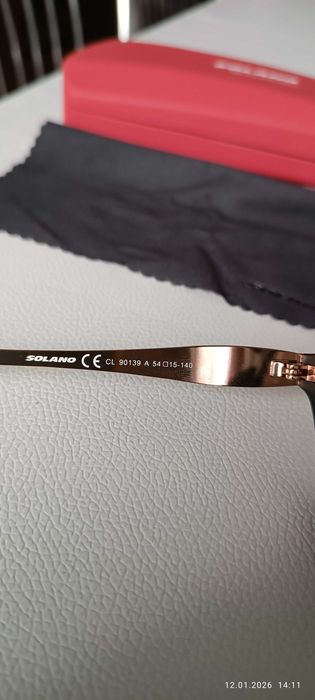 Okulary zerówki clip on Solano
