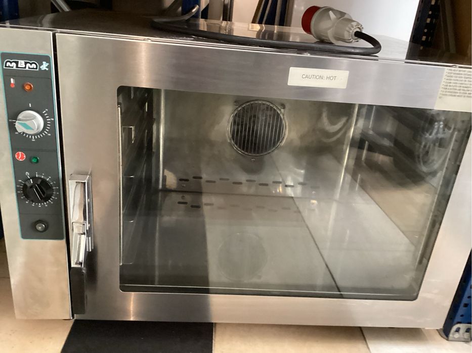 Forno eletrico trifasico 4 prateleiras para padaria pastelaria