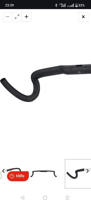 Guiador newmen carbono