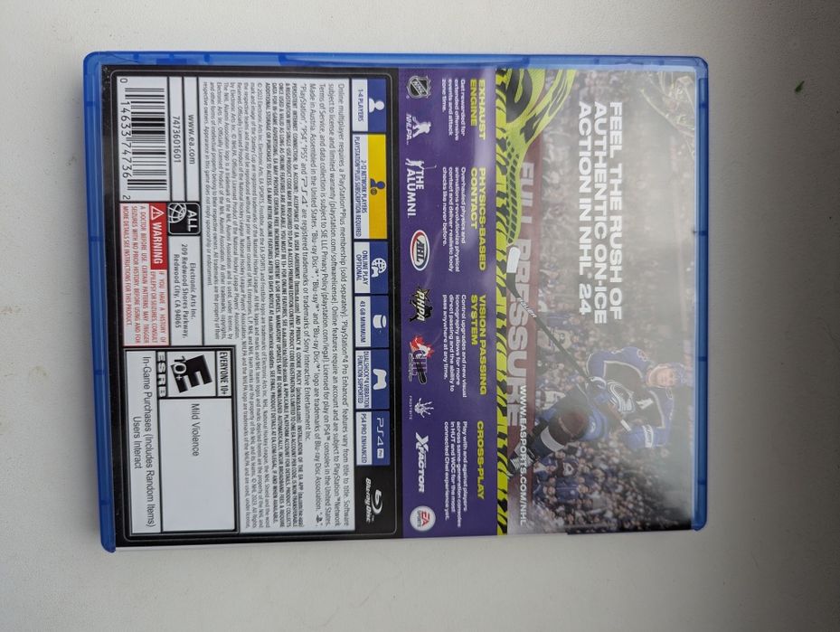 NHL 24 ігри игры диски на PS4 PS5