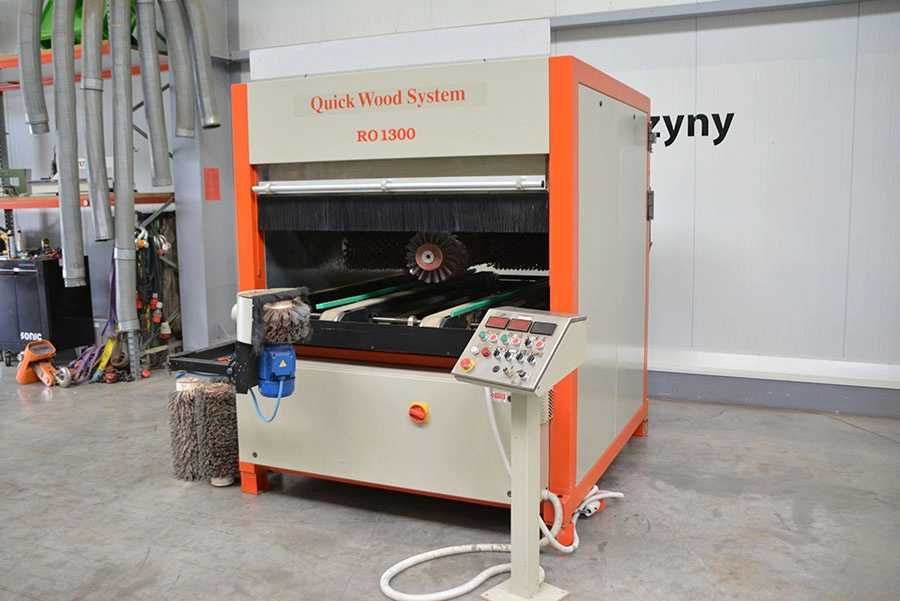 Szczotkarka Quickwood - rotor ze szczotkami