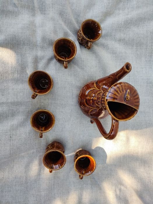 Ceramiczny zestaw kawowy