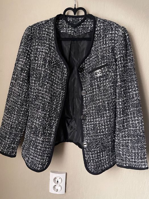 Піджак Жакет шанелевський твід М