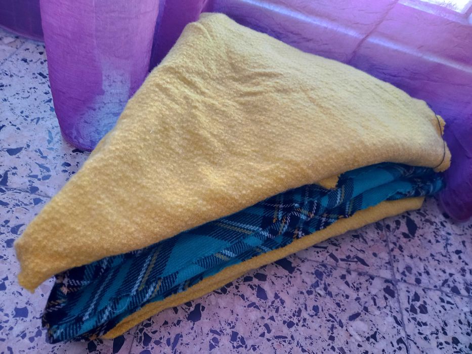 Tecidos de qualidade lã Tartan / escocês  várias cores - LER ANUNCIO