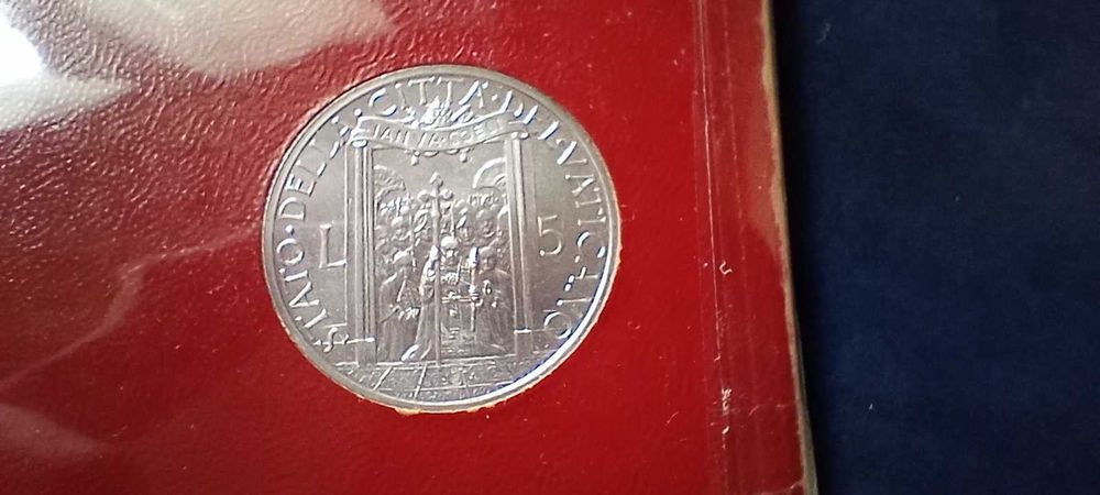 Stare monety Medal 1950 Set Watykan stan menniczy