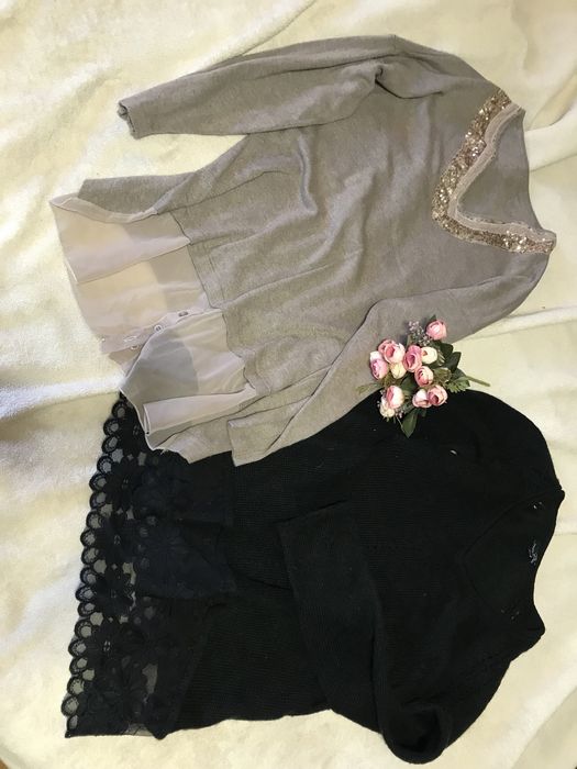 Кардиган свитер туника гольф 50-52