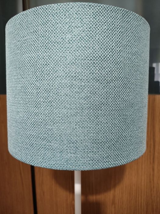 Candeeiro de mesa verde água como novo