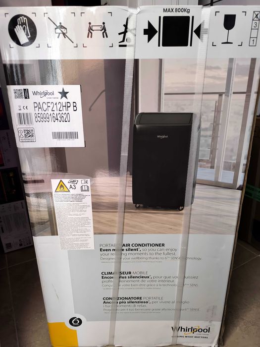 Ar condicionado Whirlpool PACF212HP B (12000 btus)