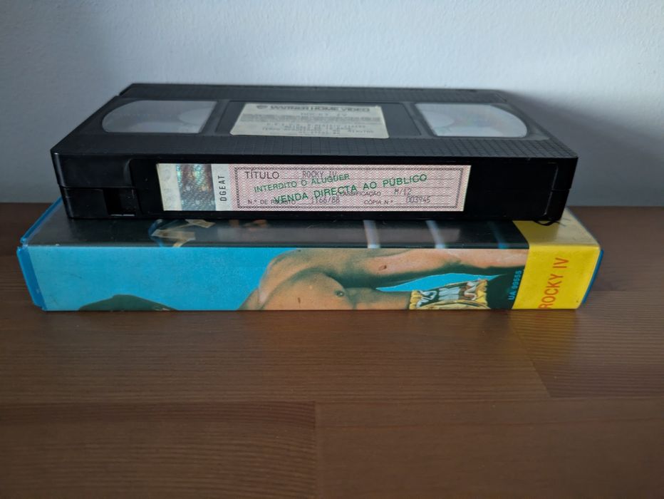 VHS " Rocky IV " 1985 (Opt. Estado)
