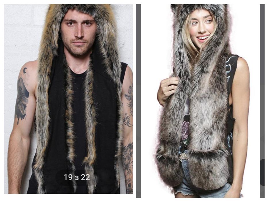 Шапка меховая с ушами New Look