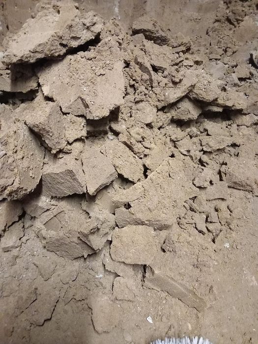 Glina - ziemnia w workach