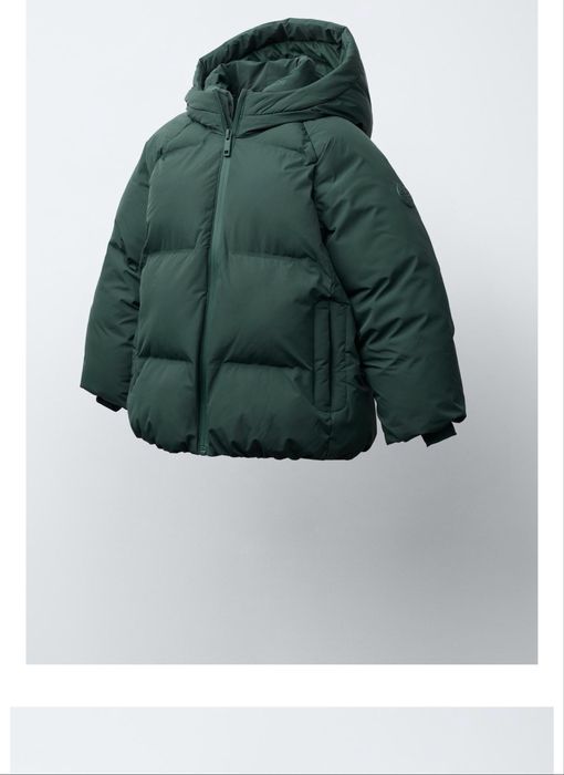 Куртка пуфер zara 92,98,104