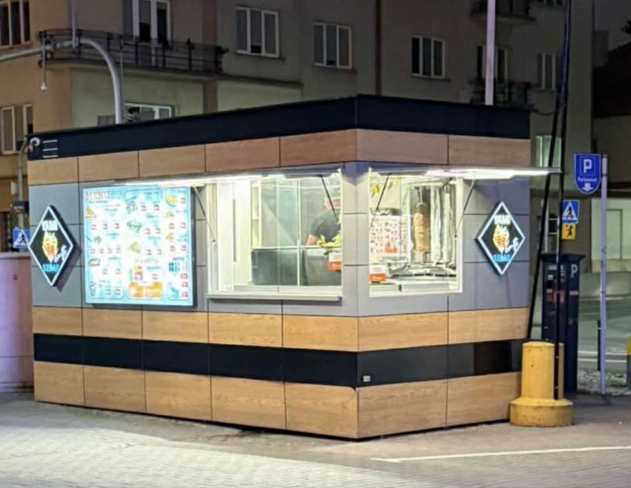 Przyczepa kebab gastronomiczna