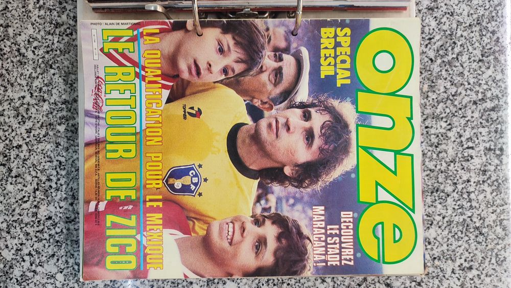 Revista ONZE antigas