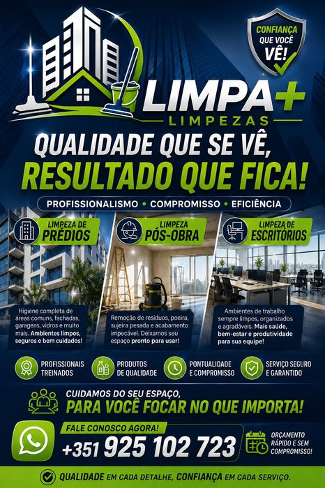 Trabalho de limpeza