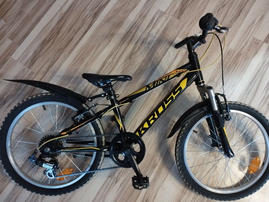 Rower Dziecięcy Kross Mini Koła 20" 6 Biegów Amor BDB Stan Po Serwisie