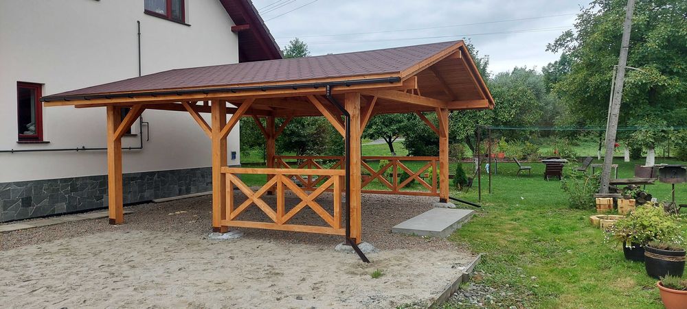 Wiata 5,5x6 Producent! Montaż ( Dostępne inne wymiary)