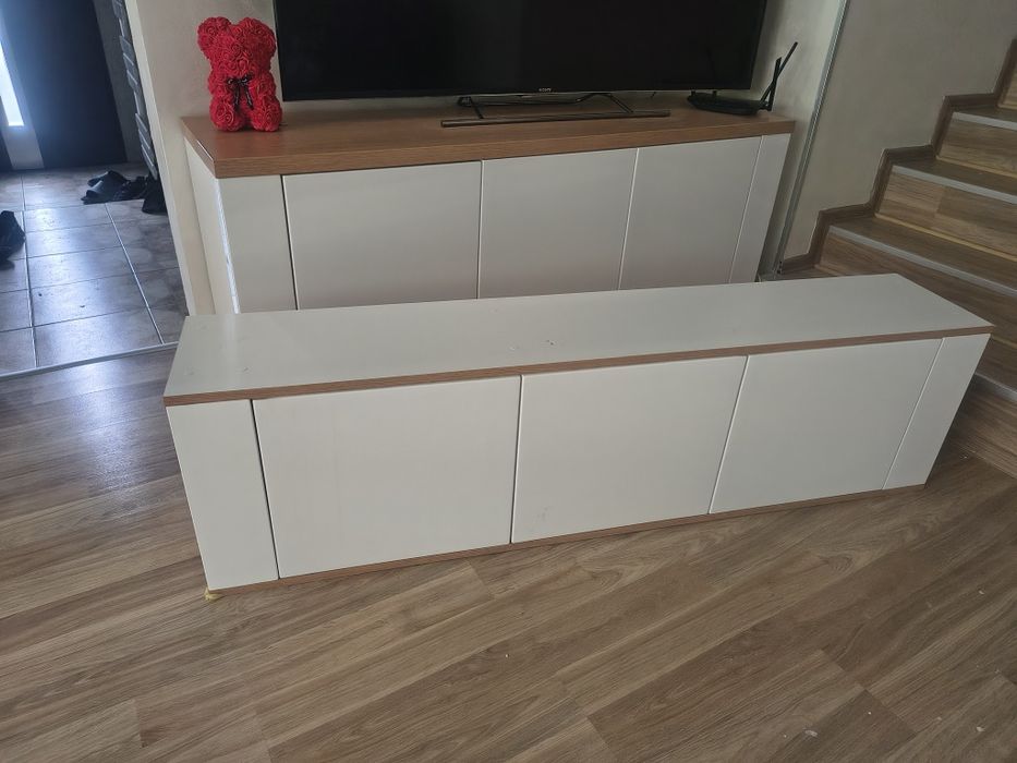 Komoda z szafką wiszącą