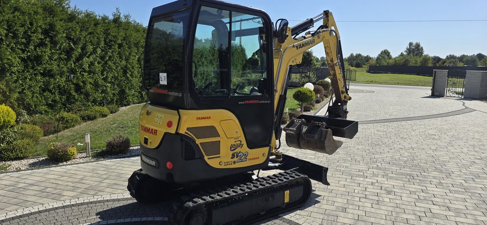 Minikoparka yanmar sv22 1Wlasciciel w Pl  Brutto  Mocna koparka