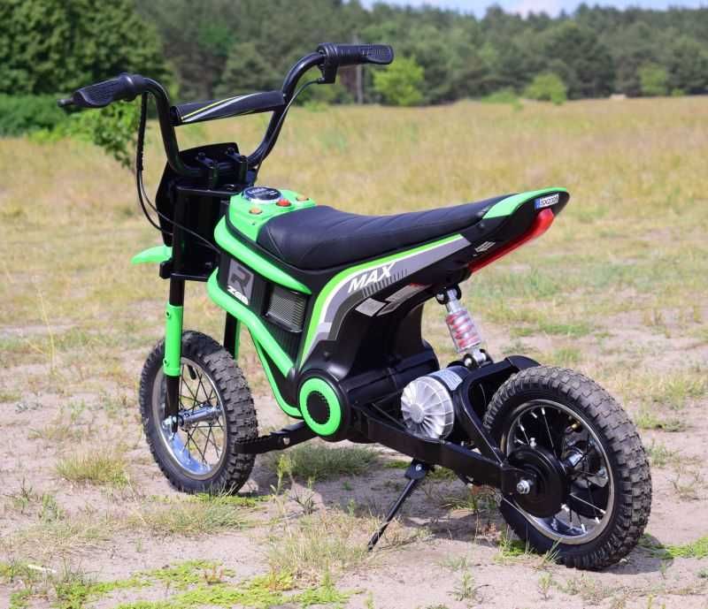 Autko motorek WIELKI MOTOR CROSSOWY na akumulator dla dzieci jeździk