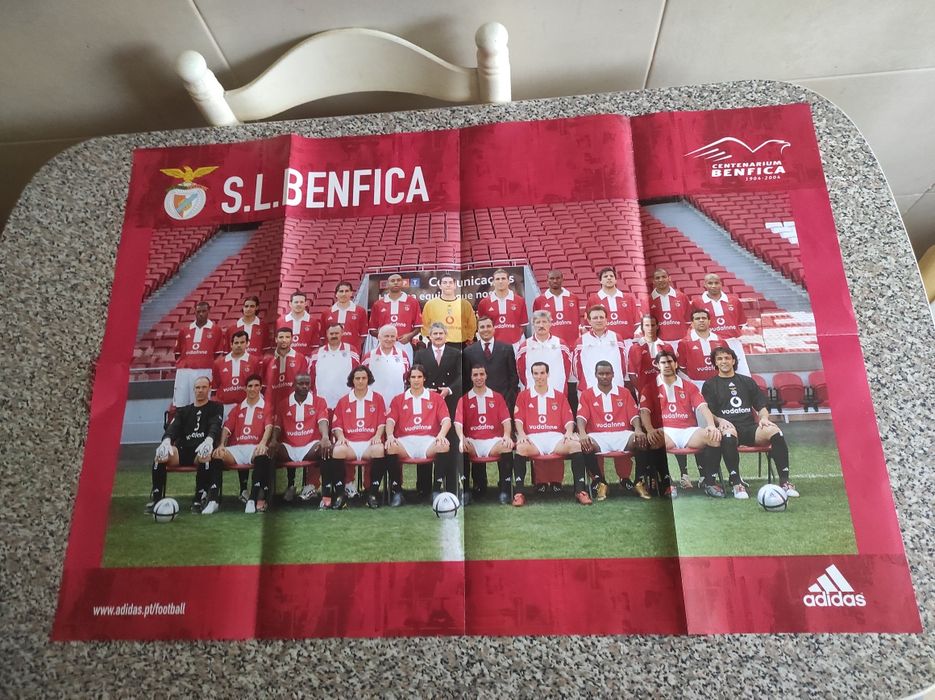 Poster do BENFICA Ano 1904/2004