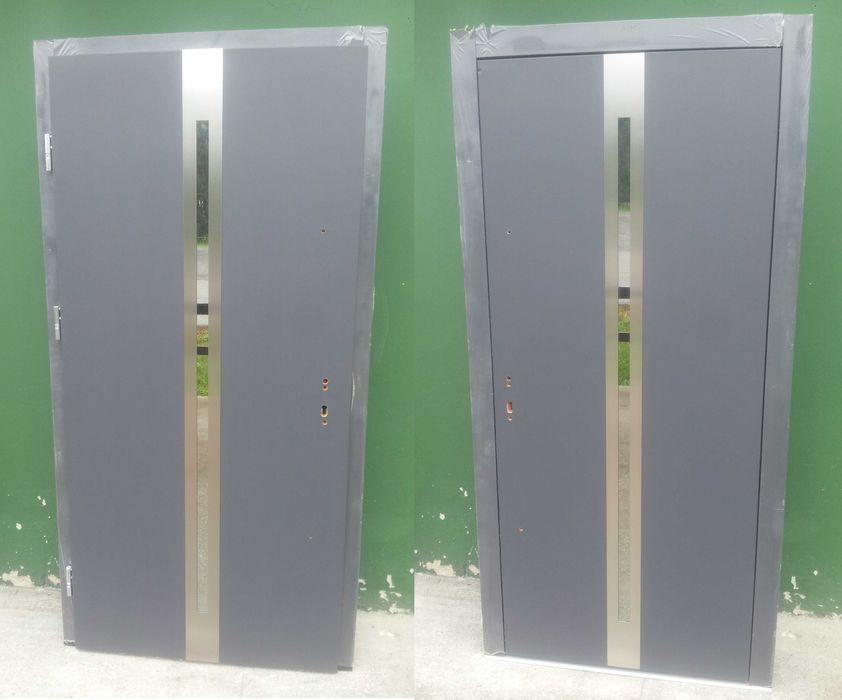 - 50 % Wyprzedaż Ekspozycji Drzwi Zewnętrzne 92 Termo Antracyt 106x210