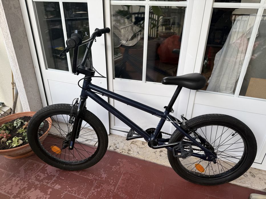 BMX criança: 20" wipe 500 9-14anos Azul