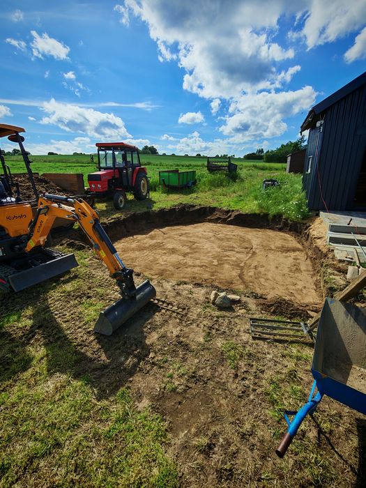 MINIKOPARKA Usługi Wykopy |  Drenaż Ogrody 120 zł/h - dojazd