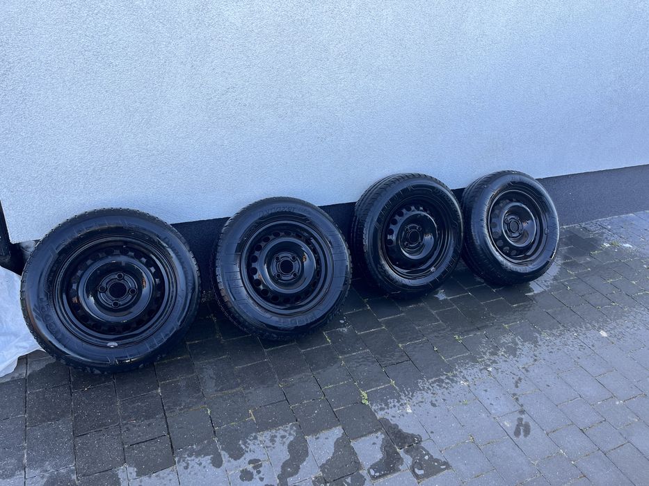 Opony z felgami stalowymi 14 cali
