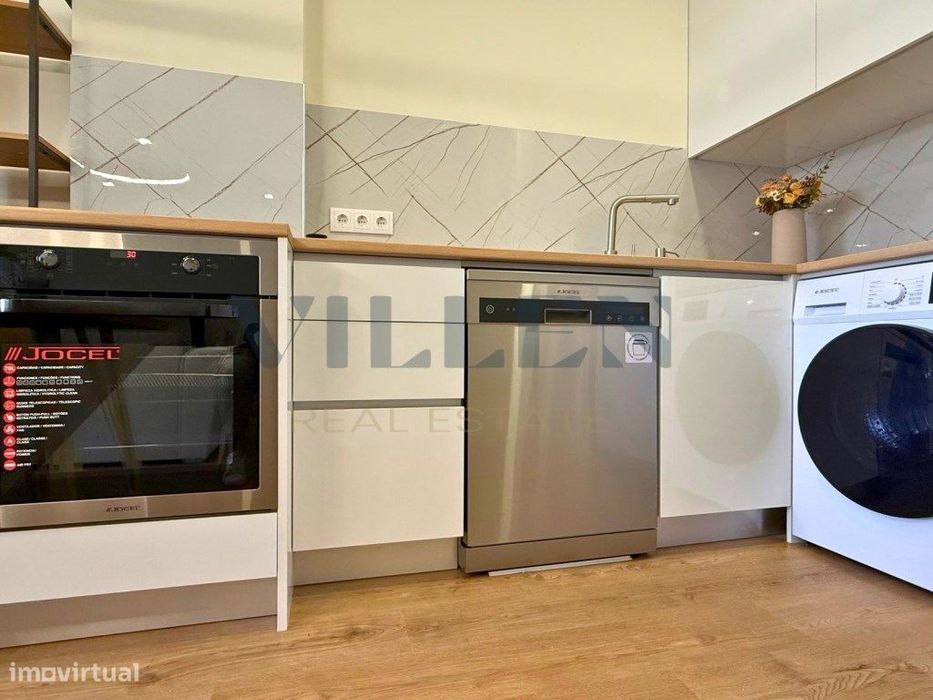 Apartamento T1 mobilado no centro da Trofa