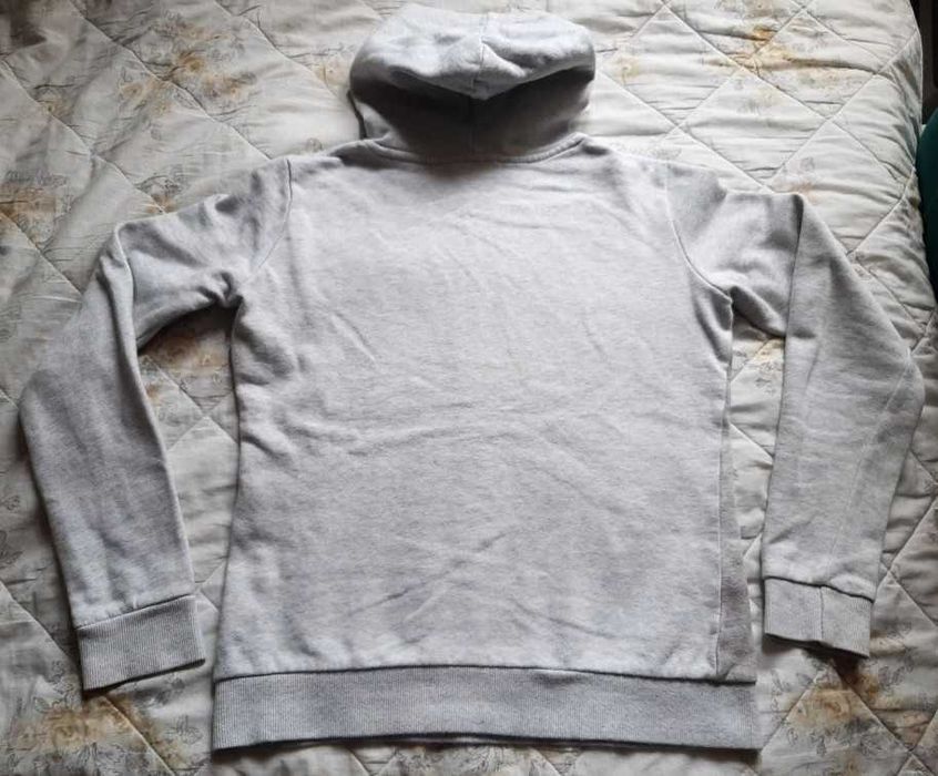 BLUZA  ciepła BIAŁY KOŃ z kapturem 158/ 164