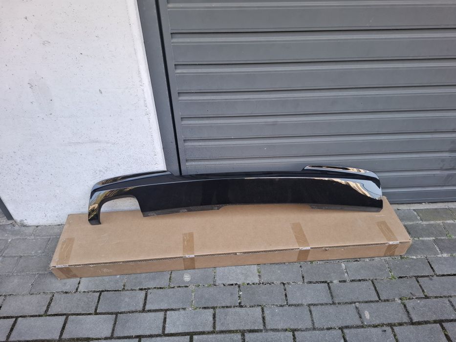 Bmw f10 f11 difusor pack m parachoque trazeiro.