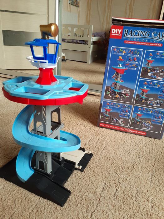 База, вежа щенячий патруль + трек , без героїв