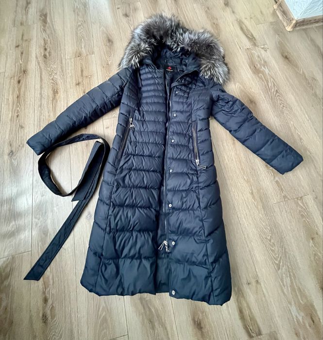 Зимове пальто натуральний мєх