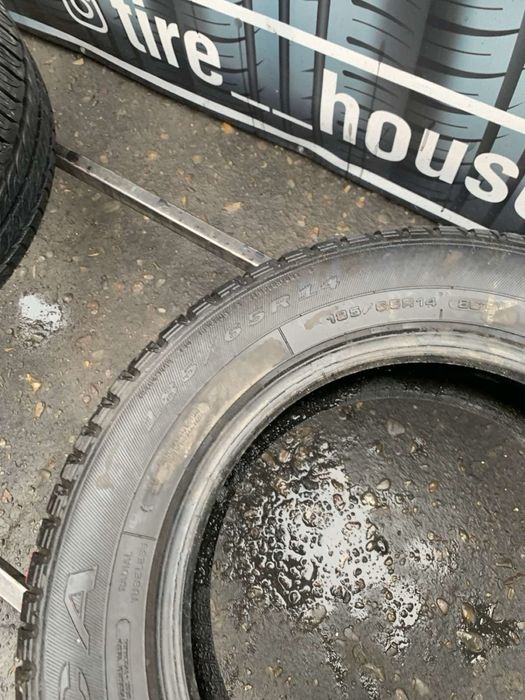 Шини одиночки 185/65 R14 Firestone7,3мм+ Debica 5,8мм