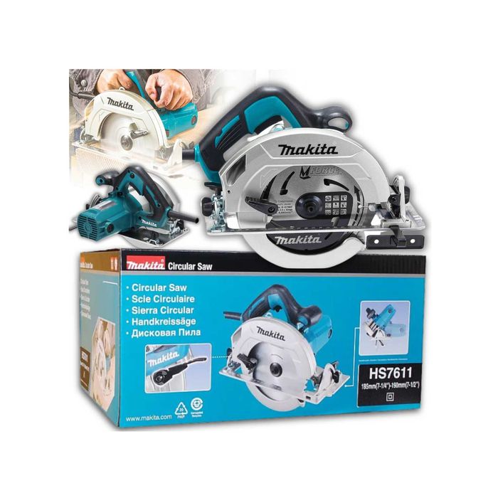 PIŁA TARCZOWA Pilarka Z Prowadnicą Profesjonalna 1600W MAKITA HS7611