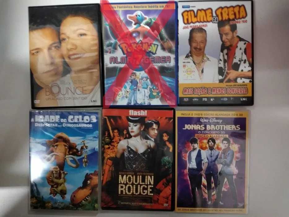 Filmes DVD e VHS - usados e novos - 1€ e 2€