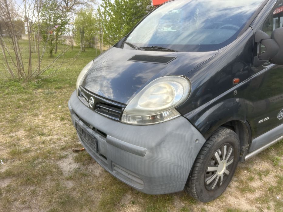 Kompletny przod Vivaro Trafic Primastar czarny Wszystkie Czesci