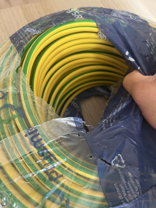 Rolka kabel uziemiający