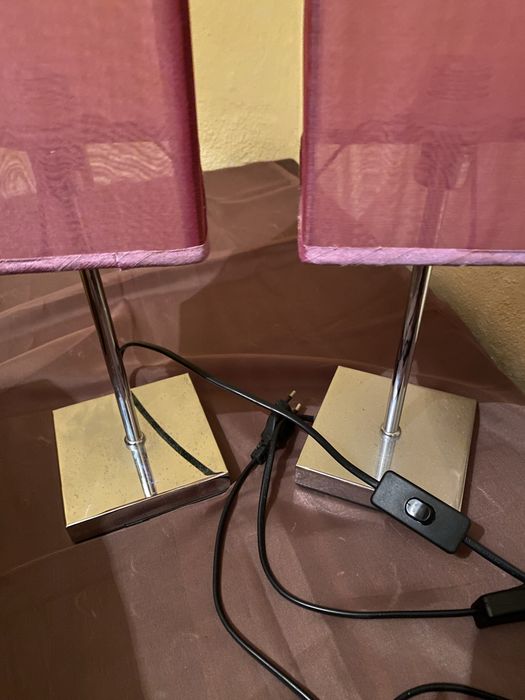 Candeeiros praticos rosa velho